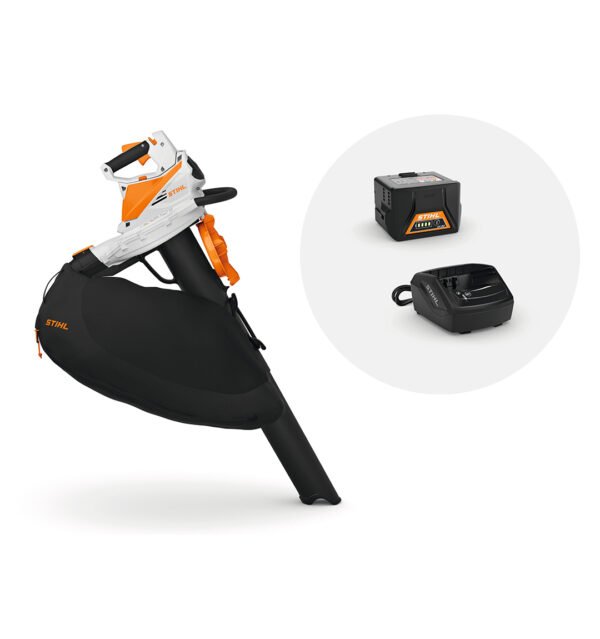 SHA56SET_pr STIHL SHA 56 | СЕТ Батериска вакуумска дробилка